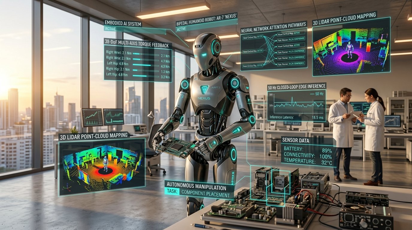 Embodied AI and Bipedal Humanoid Robotics