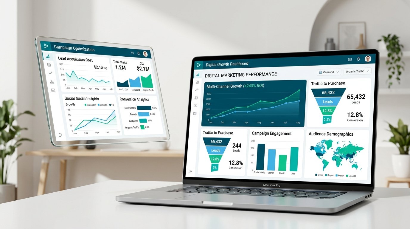 Digital Marketing and Growth Analytics by WEBER CODE